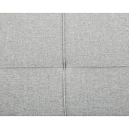 Home Detail Levine Double Sleeper Light Grey Fabric Sofa Bed - Size: 3 Seater - Wilko - thumbnail 7