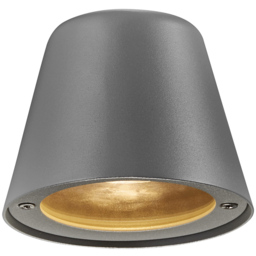 Nordlux Aleria Grey Wall Light - Size: 11.3 x 11.5 x 11.3cm - Wilko - thumbnail 3
