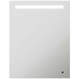 Sorrelis Caldera 1 Rechargeable Battery LED Mirror 50 x 39cm - Size: 39 x 50 x 3.4cm - Multi - Wilko - thumbnail 1