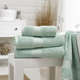 Deyongs Bliss Pima Spearmint Hand Towel 2 Pack - Size: 50 x 90cm - Green - Wilko - thumbnail 3