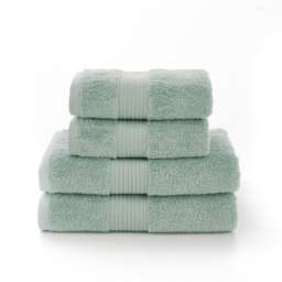 Deyongs Bliss Pima Spearmint Hand Towel 2 Pack - Size: 50 x 90cm - Green - Wilko - thumbnail 4