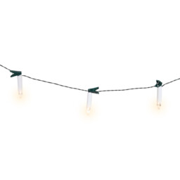 Christmas Tree LED Candle Clips String Light White - Sleigh Bells Ring - Wilko - thumbnail 6