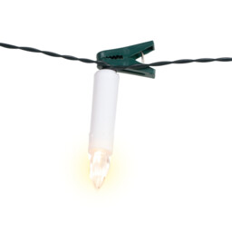 Christmas Tree LED Candle Clips String Light White - Sleigh Bells Ring - Wilko - thumbnail 7