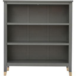Palazzi 3 Shelves Grey Bookcase - Size: 3 Shelf - Wilko - thumbnail 4
