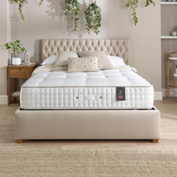 Aspire Small Single Natural Medium Firm Pocket Mattress - White - Wilko - thumbnail 4