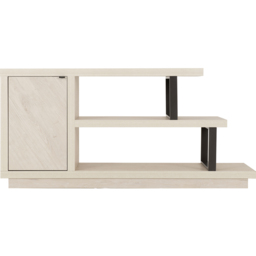 Seconique Turin Single Door Light Oak TV Stand - Size: 71.5 x 151 x 39.5cm - Wilko - thumbnail 6