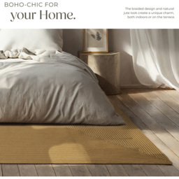 tectake Raya Rug 230 x 160 x 0.5cm - Size: 0.5 x 160 x 230cm - Brown - Wilko - thumbnail 7