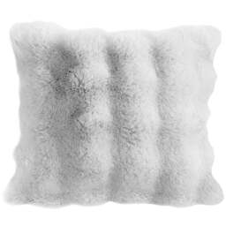 Sweet Dreams Alpine White Faux Fur Cushion 56 x 56cm - Wilko