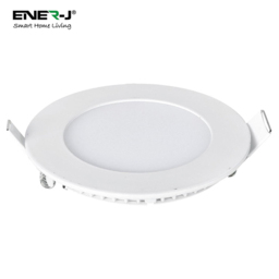 ENER-J 12W 4000K LED Panel Round Recessed Ceiling Downlight 4 Pack - Size: 30 x 20 x 10cm - Wilko - thumbnail 5