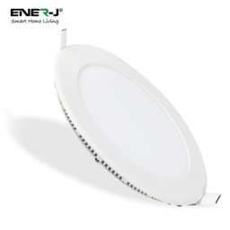 ENER-J 12W 4000K LED Panel Round Recessed Ceiling Downlight 4 Pack - Size: 30 x 20 x 10cm - Wilko - thumbnail 4