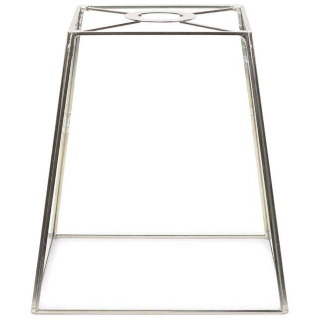 ValueLights Susie Chrome Glass Easy Fit Shade - Size: 19 x 18 x 18cm - White - Wilko - image 1