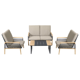 Bronte Sofa Set Beige - Size: 4 Seater - Wilko - thumbnail 3
