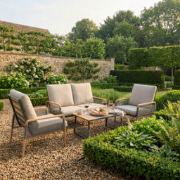 Bronte Sofa Set Beige - Size: 4 Seater - Wilko - thumbnail 6