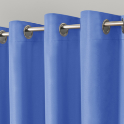 Velosso Kassidy Blue Blackout Curtains 168 x 183cm - Size: W 168 x D 183cm - Wilko - thumbnail 3