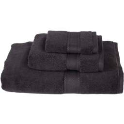 Deluxe Hand Towel - Grey - Wilko