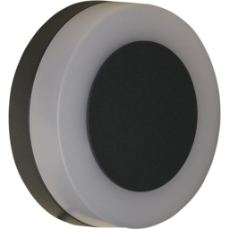 Luxform Paris White and Black Wall Light - Size: 4.7 x 14.5 x 14.5cm - Multi - Wilko - thumbnail 1