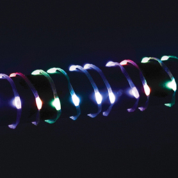 Xmas Haus RGB Micro Seed LED Multifunction Silver Cable Cluster Light 24m - Size: 2400 x 50 x 50cm - Clear - Wilko - thumbnail 5