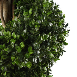 Botanik Artificial Spiral Buxus Topiary Tree 120cm - Size: 120 x 40 x 40cm - Green - Wilko - thumbnail 3