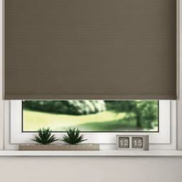 New EdgeBlinds Thermal Blackout Roller Blinds Chocolate 150cm - Size: W 150cm x D 165cm - Brown - New Edge Blinds - Wilko - thumbnail 4
