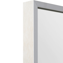 MirrorOutlet The Artus Silver Aluminium Edged Wall Mirror 90 x 60cm - Wilko - thumbnail 5