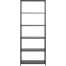Florence Newcastle 5 Shelf Matt Black Tall Bookcase - Furniture To Go - Wilko - thumbnail 4