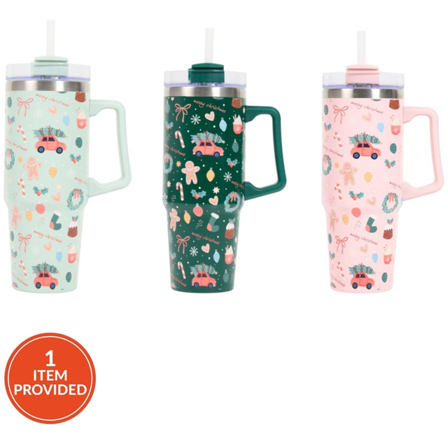 Stainless Steel Jumbo Tumbler - Wilko - image 1