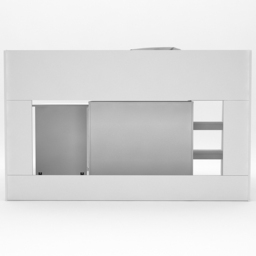 Kudl White Mid Sleeper with Desk Cupboard - Size: Single - Wilko - thumbnail 5