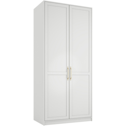 Austen 2 Door White Wardrobe - LPD Home - Wilko - thumbnail 3