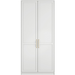 Austen 2 Door White Wardrobe - LPD Home - Wilko - thumbnail 4