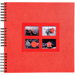 Exacompta Passion Red Spiral Photo Album 60 Sheets 360 Photos - Size: 3.3 x 33 x 35cm - Wilko - thumbnail 3