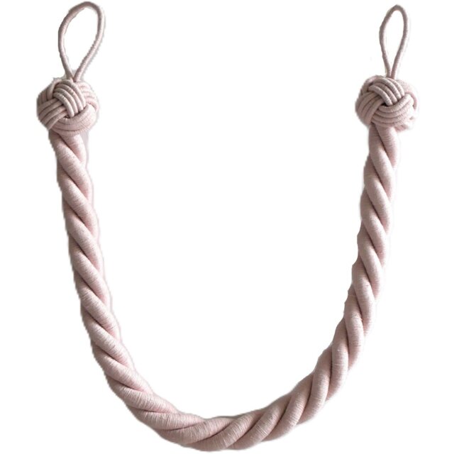 Cotton Harbour Rope Tieback Pink - Wilko - image 1