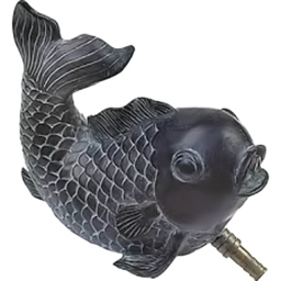Heissner Fish Water Spitter - Size: 18 x 16 x 13cm - Black - Wilko - thumbnail 1