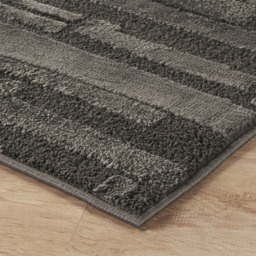Desire Rugs Hamilton Dark Grey Bold Geometric Rug 160 x 230cm - Size: 230 x 160 x 1.3cm - Wilko - thumbnail 5