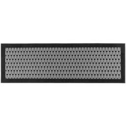 JVL Allure Black Rubber Backed Door Runner 50 x 150cm - Size: 150 x 50 x 0.4cm - Wilko - thumbnail 1