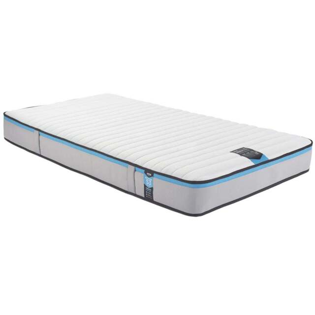 Jay-Be Benchmark S3 Single Memory Eco-Friendly Mattress - White - Wilko - image 1