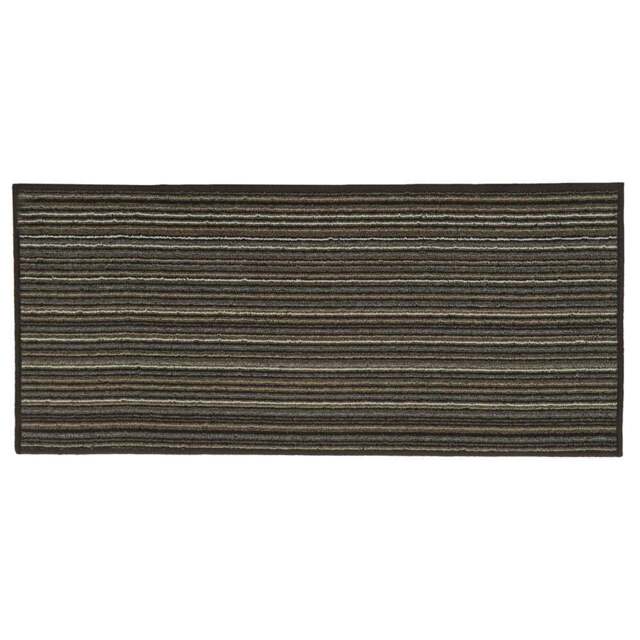 JVL Arona Brown Indoor Washable Runner 57 x 150cm - JVL Homewares - Wilko - image 1