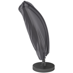 Platinum AeroCover Free Arm Parasol Cover 240 x 68cm - Size: 240 x 0.1 x 68cm - Grey - Wilko - thumbnail 1