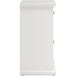 Florence 3 Door 3 Drawer White Sideboard - Size: 91.66 x 147.7 x 46.1cm - Furniture To Go - Wilko - thumbnail 4