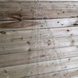 Premier 320 Warm White LED Multi-Function Christmas Shooting Star 3m - Size: 300 x 30 x 30cm - Samuel Alexander - Wilko - thumbnail 6