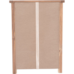 Cabinet Bits Padua 4 Drawer Light Brown Brass Cup Handle Chest of Drawers - Wilko - thumbnail 7