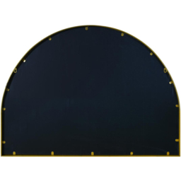 MirrorOutlet The Arcus Gold Framed Arched Garden Wall Mirror 125 x 90cm - Size: 125 x 90 x 3cm - Wilko - thumbnail 5