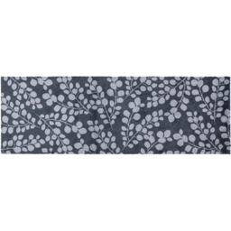 JVL Mega Grey Branches Latex Backed Door Mat and Runner Set - Size: 150 x 57 x 4cm - Blue - Wilko - thumbnail 6