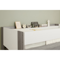 Flair Hampton White and Grey L Shape Bunk Bed - Size: Single - Wilko - thumbnail 6