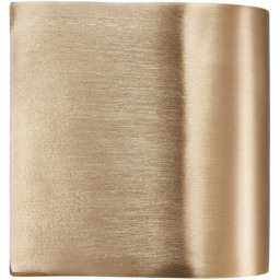 Nordlux Canto 2 Brass Wall Light - Size: 10.4 x 8.7 x 10.4cm - Gold - Wilko - thumbnail 5