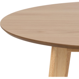 Florence Roxby Round Dining Table Oak - Brown - Furniture To Go - Wilko - thumbnail 6