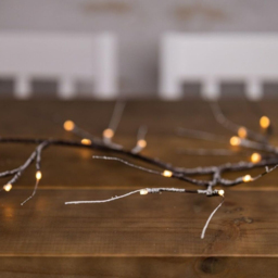 Marco Paul LED Twig Garland 189cm - Size: 53 x 20 x 6cm - Brown - Wilko - thumbnail 6
