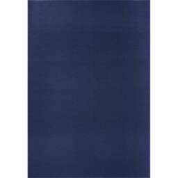 Desire Rugs Simple Navy Low Pile Felt Backing Tufted Rug 150 x 80cm - Size: 80 x 150cm - Blue - Wilko