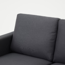 Home Detail Leah 3 Seater Grey Fabric L Shape Sofa - Wilko - thumbnail 5