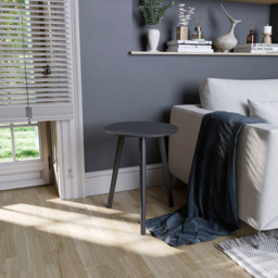 VIDA DESIGNS Black Round Side Table - Wilko - thumbnail 5