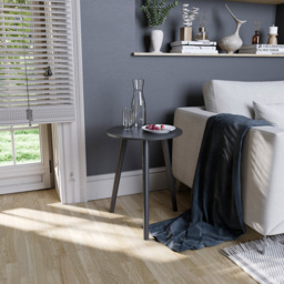 VIDA DESIGNS Black Round Side Table - Wilko - thumbnail 4